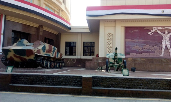 الدبابات فى بانوراما حرب أكتوبر 